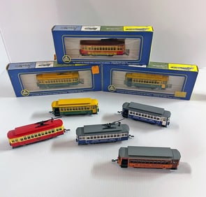 AHM HO Scale Trolley Grouping