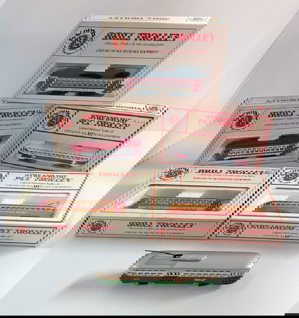 Bachmann HO Scale Trolley Grouping (1 of 1)