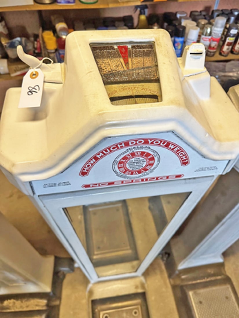 Watling Scale Co. Coin Operated Floor Scale (1 of 2)