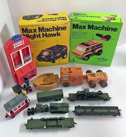 Vintage Plastic Toys Grouping