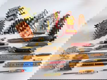 Vintage Junk Drawer Collectibles Grouping