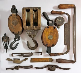 Antique Tools Grouping