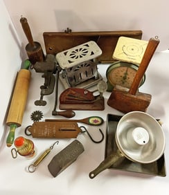 Antique and Vintage Kitchenwares Grouping