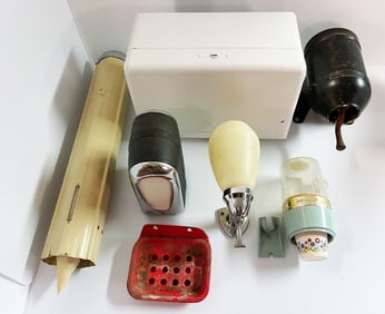 Wall Mount Cups, Soap and Towel Dispensers