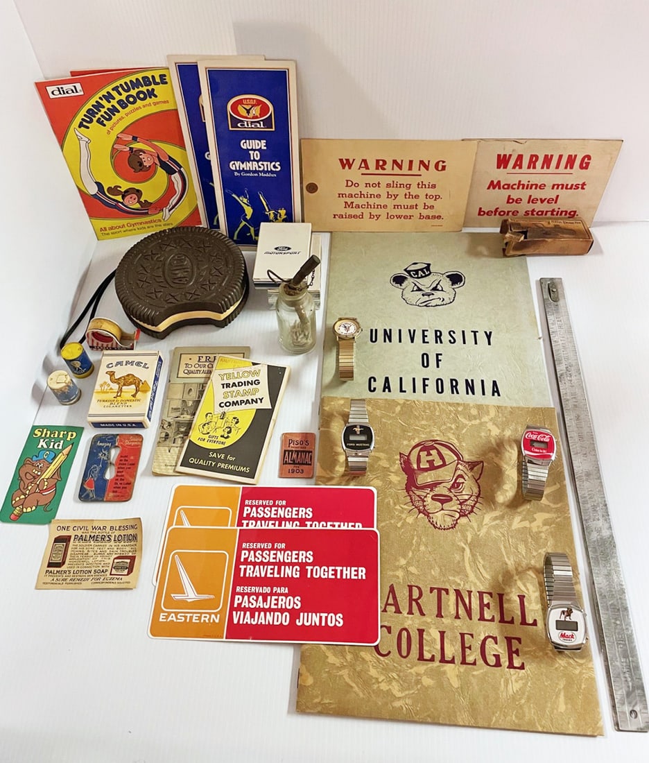 Vintage Advertising and Ephemera Grouping (1 of 1)