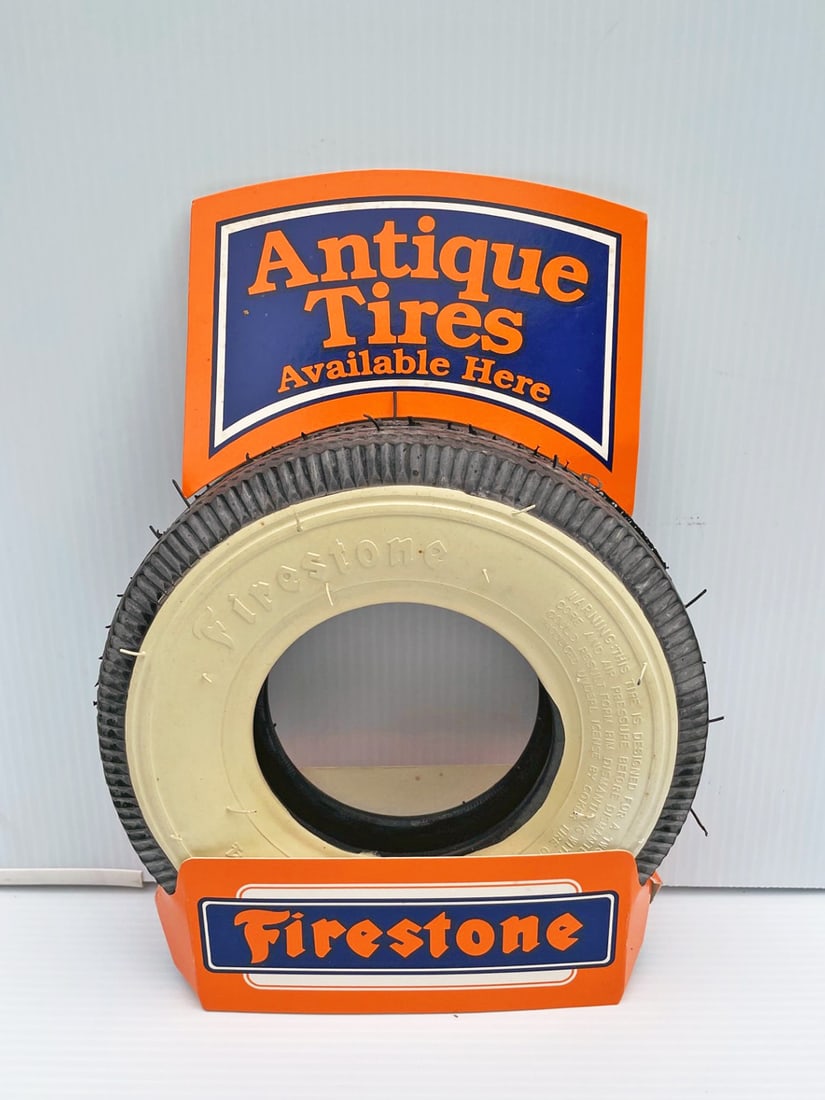 Firestone Tire Advertising Store Display (1 of 2)