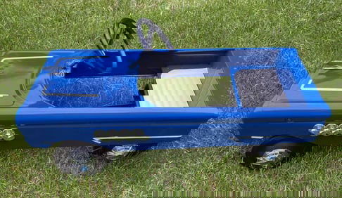 Retro Style Ford Mustang Pedal Car