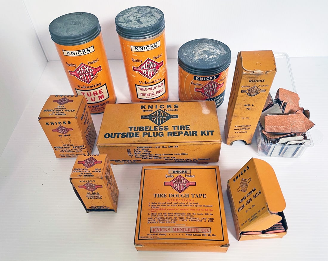 Knicks Mend Rite Tire Tube/Patch Repair Kits (1 of 1)
