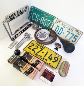 Vintage Automobilia Grouping