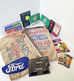 Vintage Automobilia Ephemera Grouping