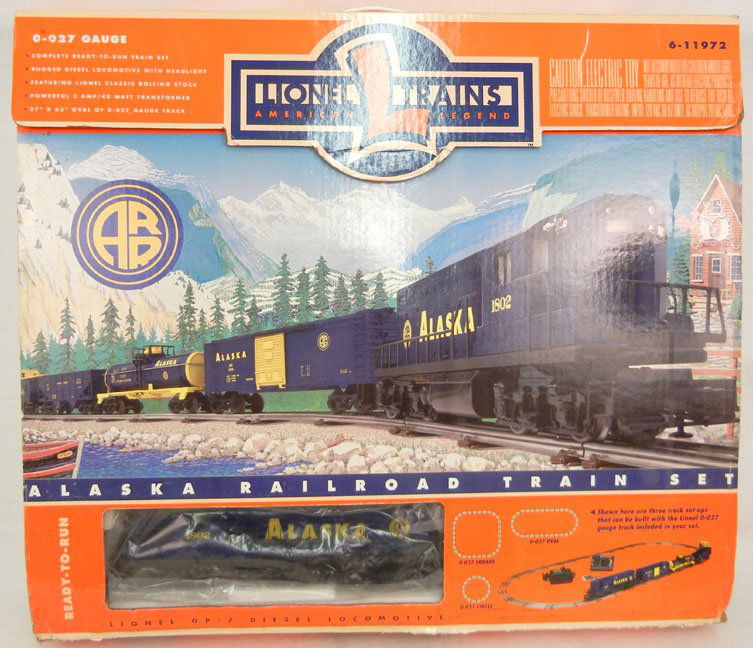lionel alaska railroad train set