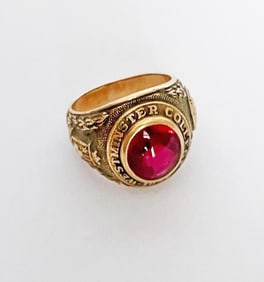 10K Gold Westminster College Ring
