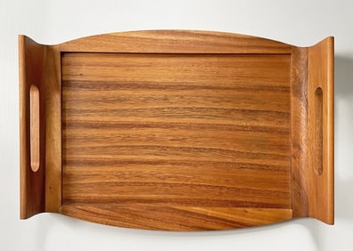Teak Handled Serving Tray