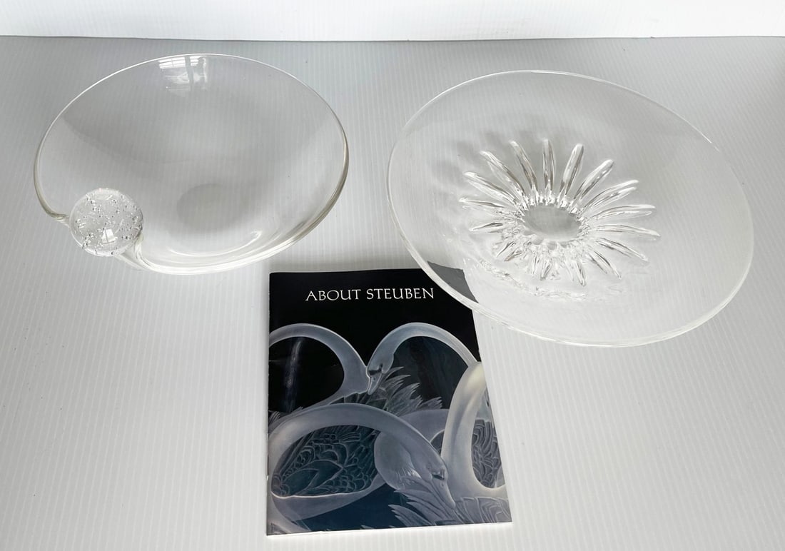 Two Steuben Crystal Bowls (1 of 2)