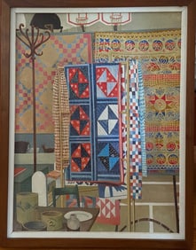 Katharine Renninger casein on panel