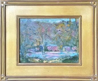 Evelyn Faherty Oil on Board