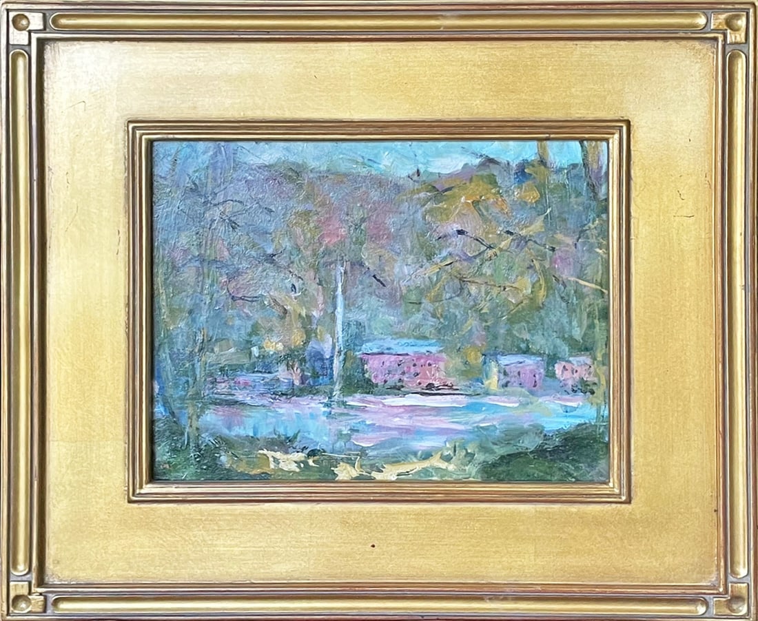 Evelyn Faherty Oil on Board (1 of 2)