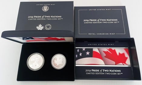 2019 Pride of Two Nations Limited Edition Two-Coin Set