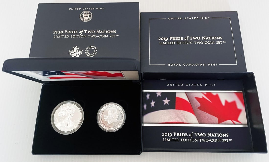 2019 Pride of Two Nations Limited Edition Two-Coin Set (1 of 2)