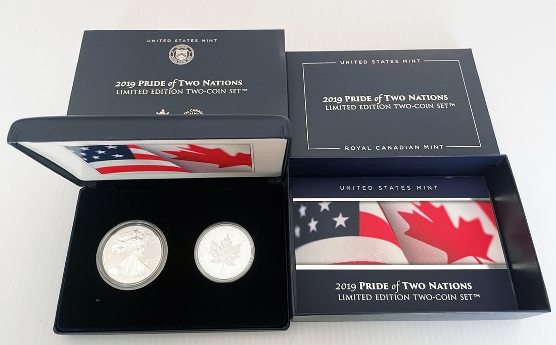 2019 Pride of Two Nations Limited Edition Two-Coin Set (1 of 2)