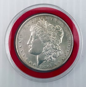 1890 Morgan Silver Dollar