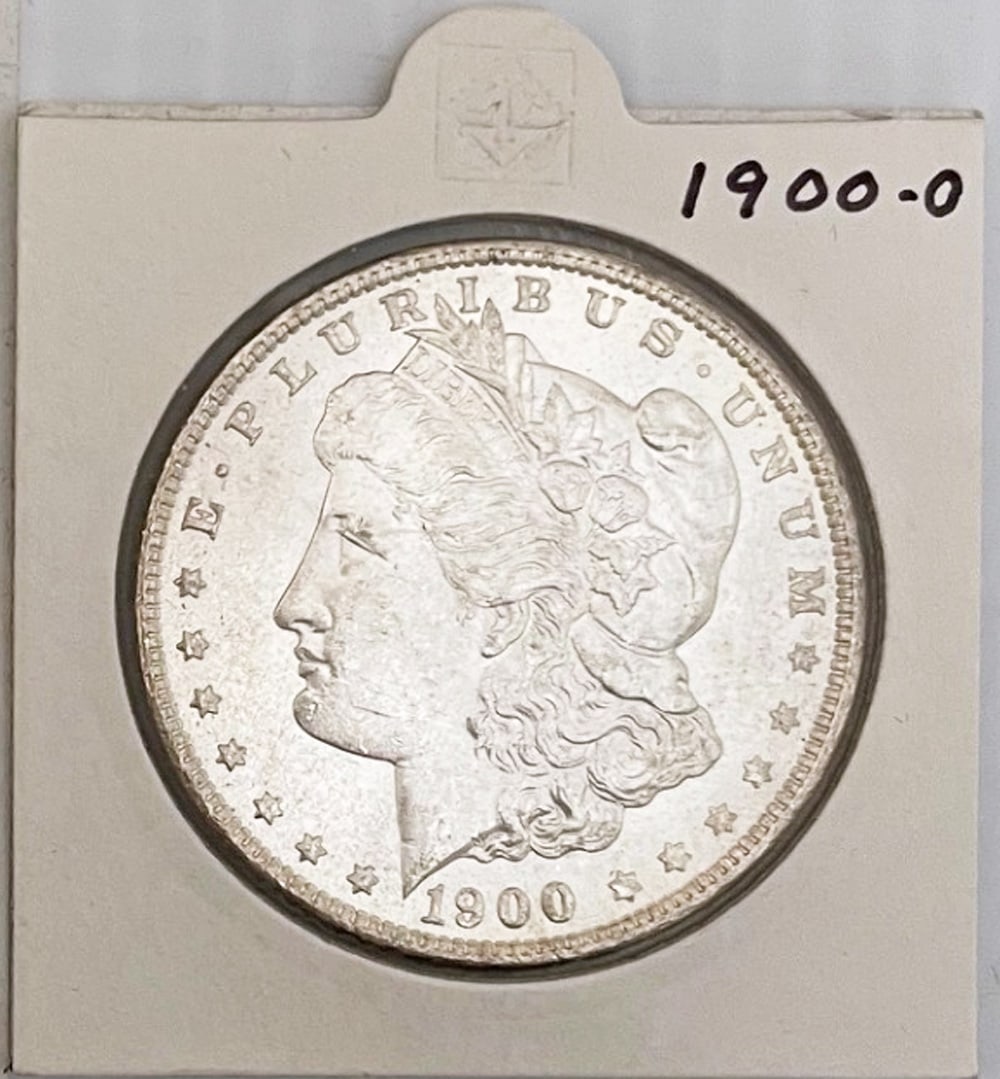 1900 O Morgan Silver Dollar: 1990 O Morgan silver dollar35
