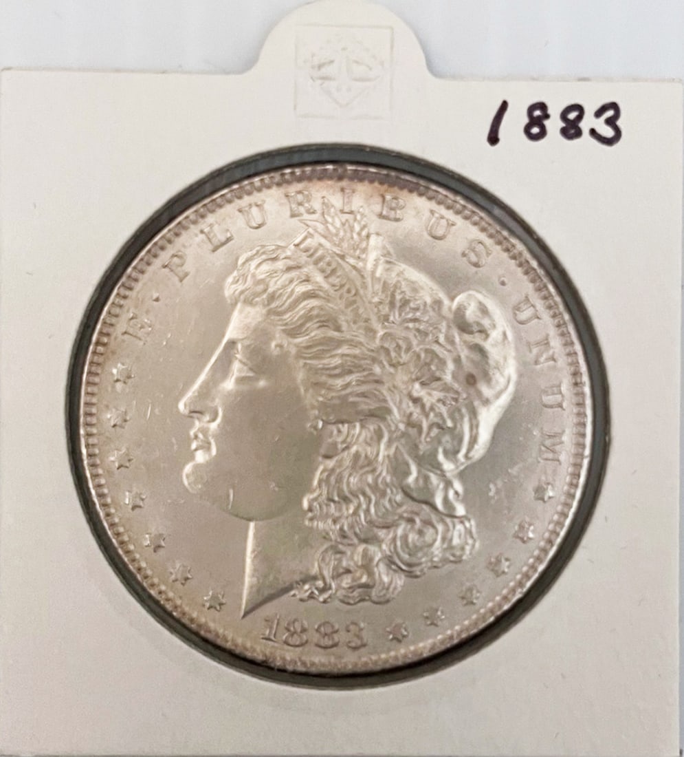 1883 Morgan Silver Dollar: 1883 Morgan silver dollar
