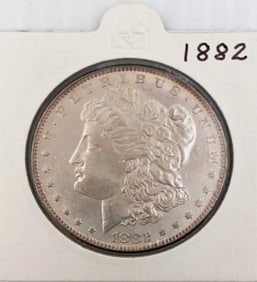 1882 Morgan Silver Dollar