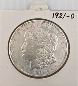 1921 D Morgan Silver Dollar