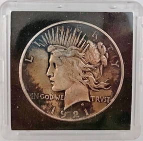 1921 Peace Silver Dollar
