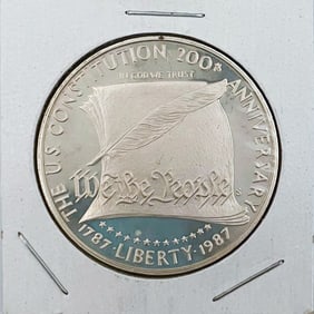 1787 - 1987 U S Constitution Coin