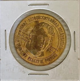Perry Sesquicentennial Celebration Medallion