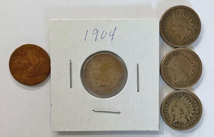 Indian Head Cent Lot