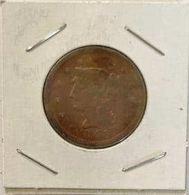 1848 U S Large Cent
