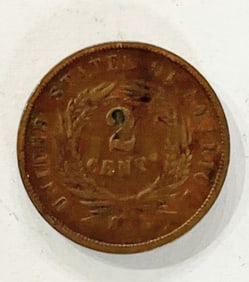 1864 Two Cent Piece