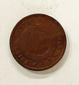 1865 U S Two Cent Piece