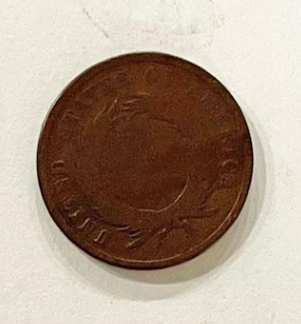 1865 U S Two Cent Piece: 1865 U S Two Cent Piece
