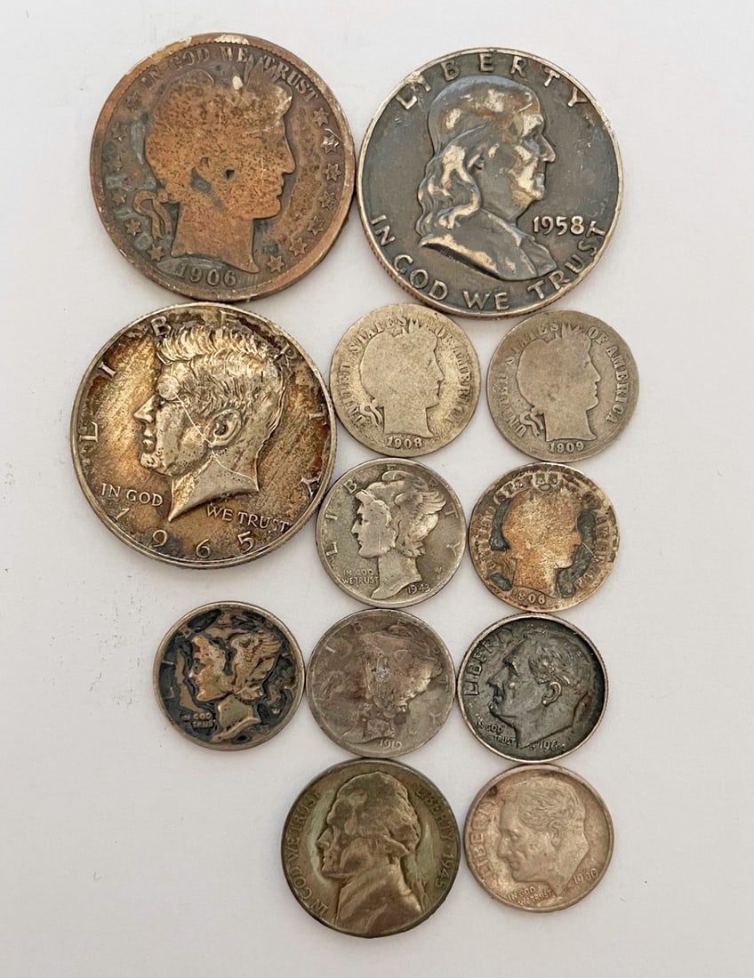 U. S. Silver Coin Lot (1 of 2)