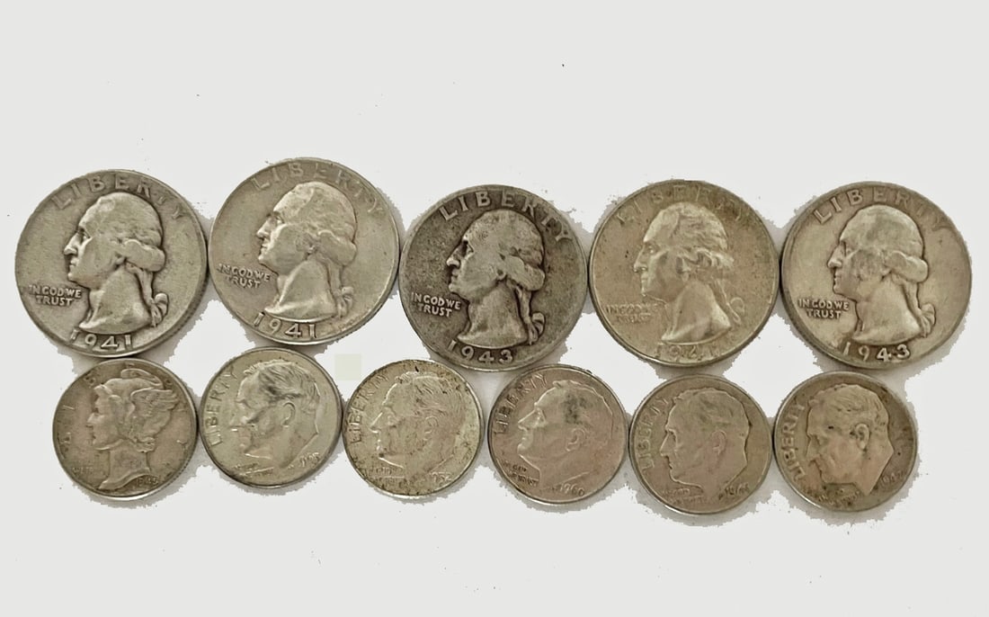 U. S. Silver Coin lot (1 of 2)