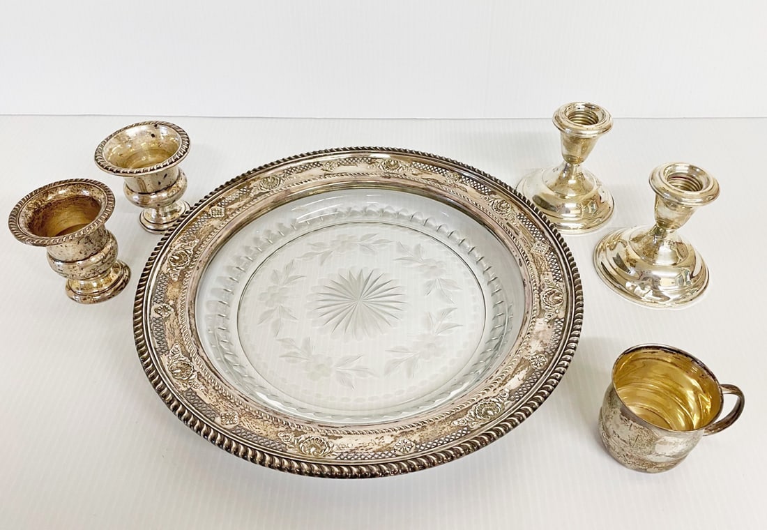 Six Piece Sterling Silver Grouping (1 of 1)