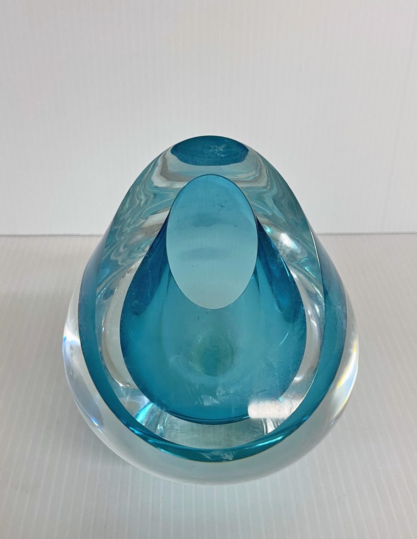 Robert Deeble Studio Art Glass Vase Sculpture (1 of 2)