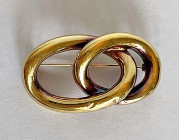 14K Gold Brooch