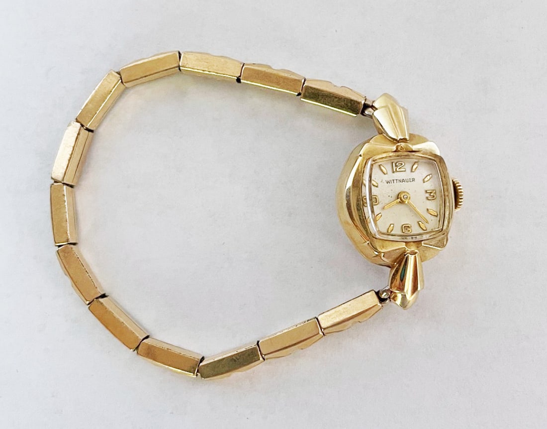 14K Gold Lady's Wittnauer Wristwatch (1 of 2)