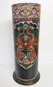 Japanese Cloisonne Umbrella Stand