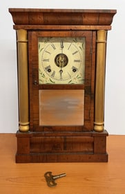 Chauncey Jerome Ogee Shelf Clock