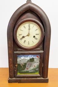 New Haven Clock Co. Beehive Shelf Clock