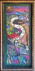Rochelle Marcus Dinkin Mixed Media on Laid Paper