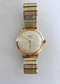 Longines 14K Gold Men's Wristwatch