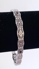 14K Gold Edwardian Bracelet