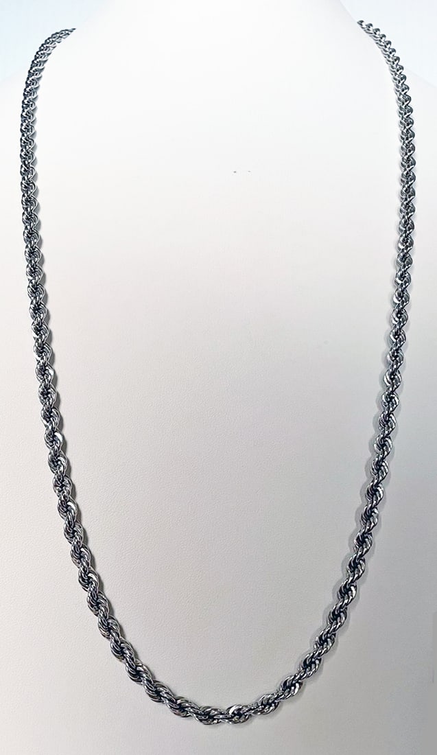 Sterling Silver Rope Chain (1 of 3)